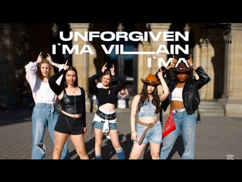 K-pop in public : « Unforgiven » de LE SSERAFIM dansé au Luxembourg