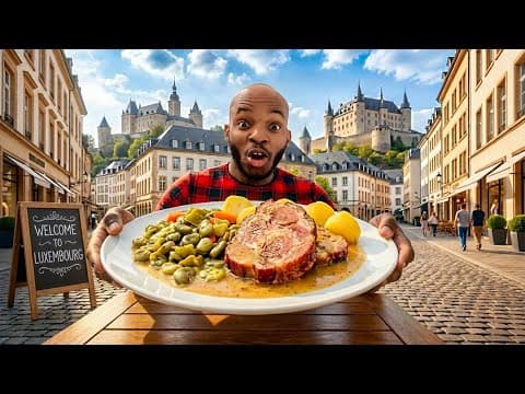 Direction le Luxembourg juste pour manger