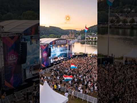 Le festival e-Lake illumine le lac d'Echternach